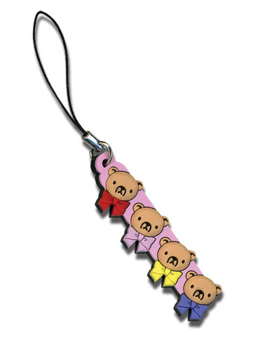 Junjo Romantica Teddy Bears Cell Phone Charm, an officially licensed product in our Junjo Romantica Costumes & Accessories department.