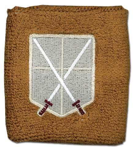 Attack On Titan - Cadet Corps Emblem Wristband, an officially licensed product in our Attack On Titan Wristbands department.