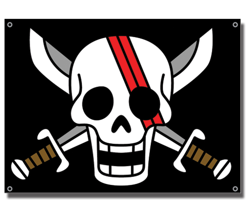 One Piece Shank's Flag, an officially licensed product in our One Piece Flag department.