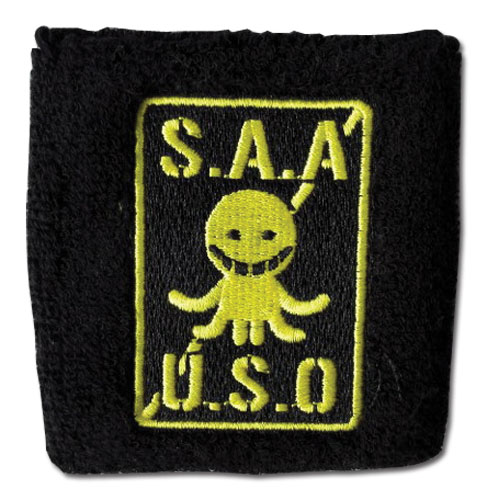 Assassination Classroom - S.A.A.U.S.O. Emblem Wristband, an officially licensed product in our Assassination Classroom Wristbands department.