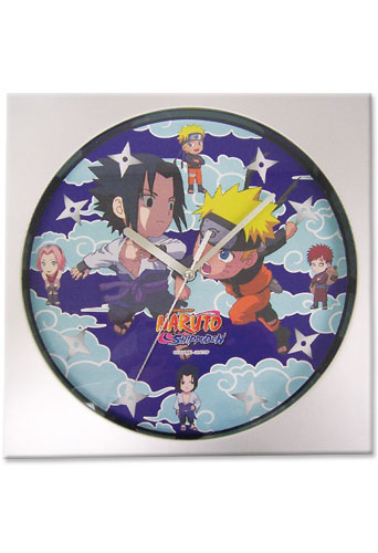Naruto Shippuden Sd Characters Wall Clock, an officially licensed product in our Naruto Shippuden Clocks department.