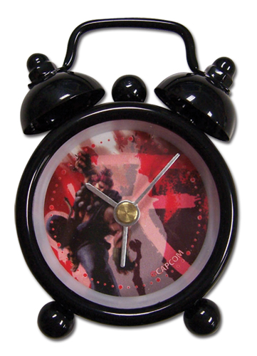 Super Street Fighter Iv Akuma Mini Desk Clock, an officially licensed product in our Super Street Fighter Clocks department.