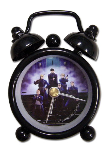 Fullmetal Alchemist State Military Mini Desk Clock, an officially licensed product in our Fullmetal Alchemist Clocks department.