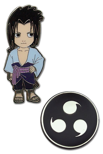 Naruto Shippuden Sd Sasuke Pin Set, an officially licensed product in our Naruto Shippuden Pins & Badges department.