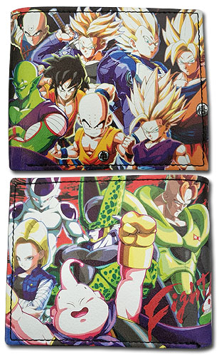 Dragon Ball Fighterz - Group Bifold Wallet, an officially licensed product in our Dragon Ball Fighter Z Wallet & Coin Purse department.