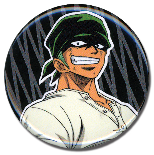 One Piece Zoro Button, an officially licensed product in our One Piece Buttons department.
