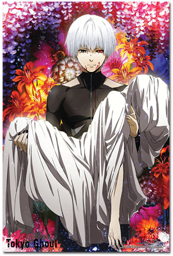 Tokyo Ghoul - Kaneki Paper Poster, an officially licensed product in our Tokyo Ghoul Posters department.