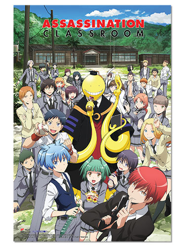 Assassination Classroom - Group Paper Poster, an officially licensed product in our Assassination Classroom Posters department.