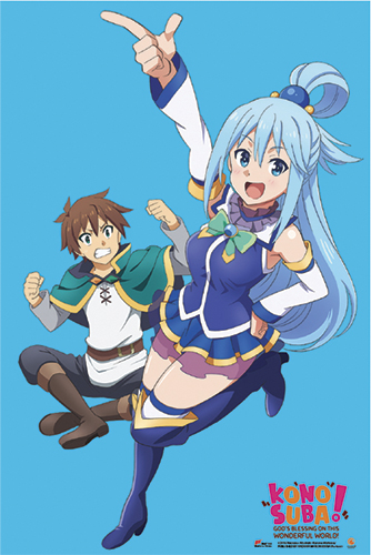 Konosuba - Ntp Paper Poster, an officially licensed product in our Konosuba Posters department.