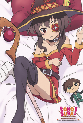 Konosuba - Megumin Paper Poster, an officially licensed product in our Konosuba Posters department.