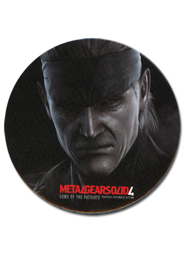 Metal Gear Solid Snake Button, an officially licensed product in our Metal Gear Buttons department.