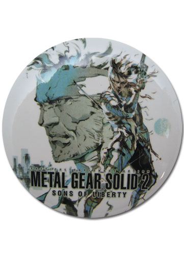 Metal Gear Solid Snake Button, an officially licensed product in our Metal Gear Buttons department.