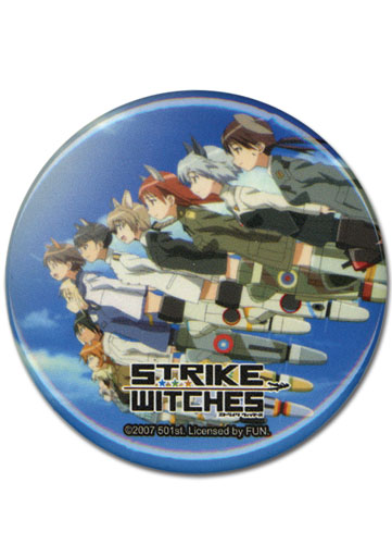 Strike Witches Crew Button, an officially licensed product in our Strike Witches Buttons department.