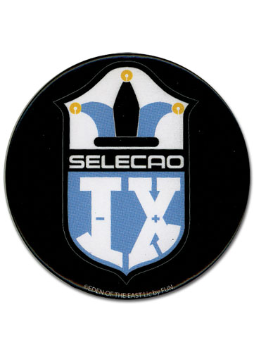 Eden Of The East Ix Button, an officially licensed product in our Eden Of The East Buttons department.