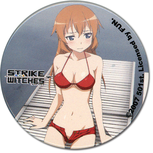Strike Witches Shirley Button, an officially licensed product in our Strike Witches Buttons department.