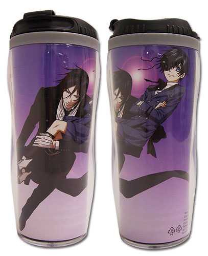 Black Butler 2 Sebastian & Ciel Tumbler, an officially licensed product in our Black Butler Mugs & Tumblers department.