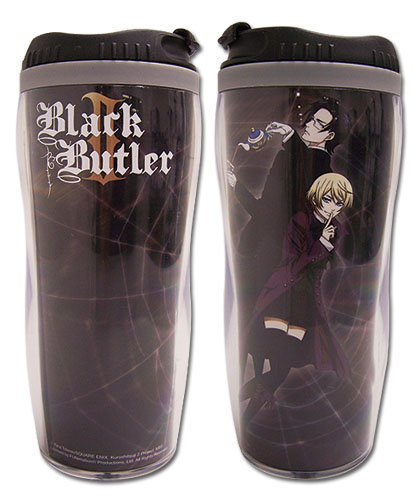 Black Butler 2 Claude & Alois Tumbler, an officially licensed product in our Black Butler Mugs & Tumblers department.