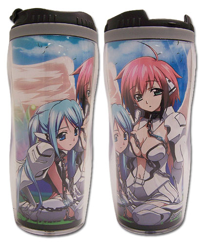 Heaven's Lost Property Ikaros & Nymph Tumbler, an officially licensed product in our Heaven'S Lost Property Mugs & Tumblers department.