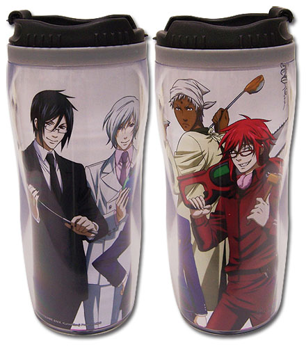 Black Butler Group Tumbler, an officially licensed product in our Black Butler Mugs & Tumblers department.