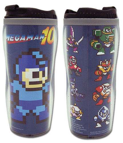 Megaman 10 Megaman & Bosses Tumbler, an officially licensed product in our Mega Man Mugs & Tumblers department.