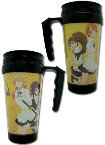 Wagnaria Group Tumbler With Handle, an officially licensed product in our Wagnaria!! Mugs & Tumblers department.