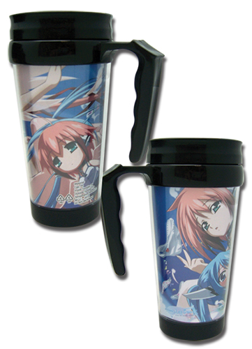 Heavens Lost Property Ikaros & Nymph Tumbler With Handle, an officially licensed product in our Heaven'S Lost Property Mugs & Tumblers department.