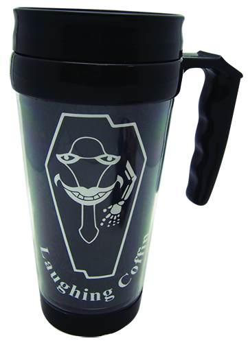 Sword Art Online Laughing Coffin Tumbler With Handle, an officially licensed product in our Sword Art Online Mugs & Tumblers department.