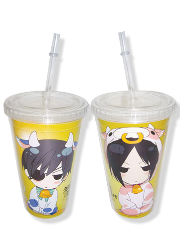 Black Butler Sd Tumbler With Lid, an officially licensed Black Butler product at B.A. Toys.