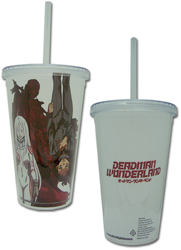Deadman Wonderland - Tumbler With Lid, an officially licensed product in our Deadman Wonderland Mugs & Tumblers department.
