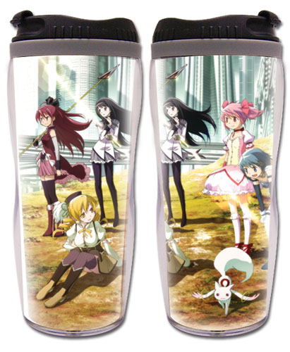 Madoka Magica Movie - Group Shot Tumbler, an officially licensed product in our Madoka Magica Mugs & Tumblers department.