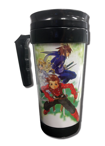 Tales Of Symphonia - Gc Keyart 2 Tumbler With Handle, an officially licensed product in our Tales Of Symphonia Mugs & Tumblers department.