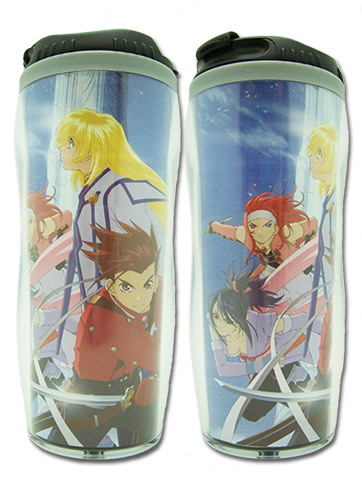 Tales Of Symphonia - Gc Keyart 1 Tumbler, an officially licensed product in our Tales Of Symphonia Mugs & Tumblers department.