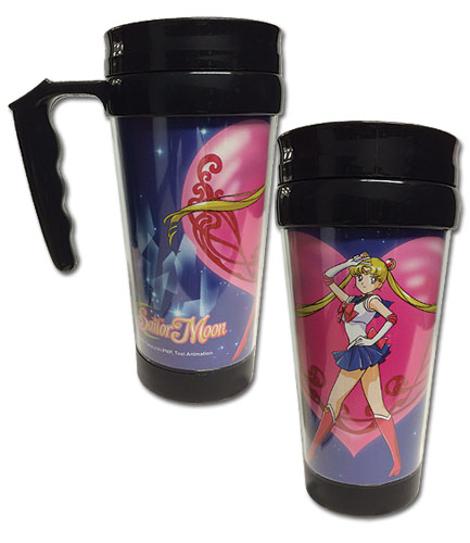Sailor Moon - Sailor Moon Tumbler With Handle, an officially licensed product in our Sailor Moon Mugs & Tumblers department.
