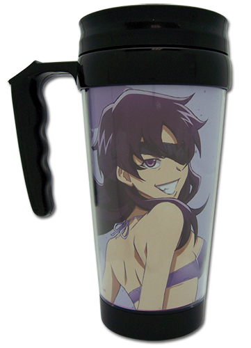 Future Diary - Minene Tumbler With Handle, an officially licensed product in our Future Diary Mugs & Tumblers department.
