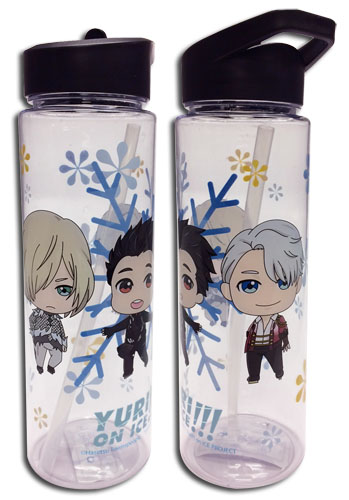Yuri On Ice!!! - Sd Group Tritan Water Bottle, an officially licensed product in our Yuri!!! On Ice Mugs & Tumblers department.