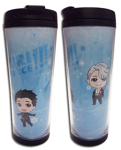 Yuri On Ice!!! - Sd Group Tumbler, an officially licensed product in our Yuri!!! On Ice Mugs & Tumblers department.