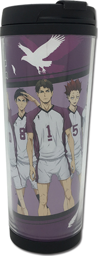 Haikyu!! S3 - Shiratorizawa Group Tumbler, an officially licensed product in our Haikyu!! Mugs & Tumblers department.