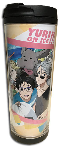 Yuri On Ice!!! - Group For A Ride Tumbler, an officially licensed product in our Yuri!!! On Ice Mugs & Tumblers department.