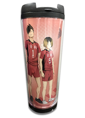 Haikyu!! - Kroo & Kozume Group Tumbler, an officially licensed product in our Haikyu!! Mugs & Tumblers department.