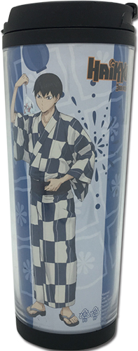 Haikyu!! - Kageyama Yukata Tumbler, an officially licensed product in our Haikyu!! Mugs & Tumblers department.