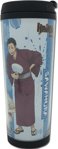 Haikyu!! - Sawamura, Sugawara & Azumane Yukata Tumbler, an officially licensed product in our Haikyu!! Mugs & Tumblers department.