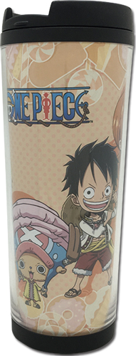 One Piece - Sd Luffy Group Tumbler, an officially licensed product in our One Piece Mugs & Tumblers department.