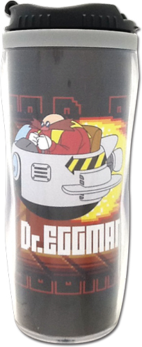 Classic Sonic - Dr.Eggman Tumbler, an officially licensed product in our Sonic Mugs & Tumblers department.