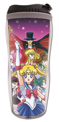 Sailor Moon - Group Tumbler, an officially licensed product in our Sailor Moon Mugs & Tumblers department.