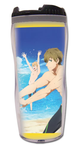 Free! - Group Beach Tumbler, an officially licensed product in our Free! Mugs & Tumblers department.
