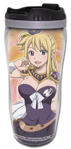 Fairy Tail - Lucy Tumbler, an officially licensed product in our Fairy Tail Mugs & Tumblers department.