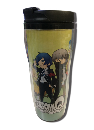 Persona Q - Group Battle Tumbler, an officially licensed product in our Persona Mugs & Tumblers department.