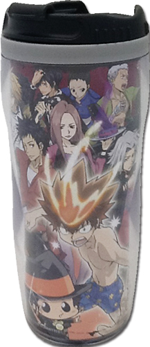 Reborn! - Group Black Tumbler, an officially licensed product in our Reborn! Mugs & Tumblers department.