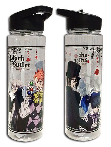 Black Butler B.O.C. - Circus Group Tritan Water Bottle, an officially licensed product in our Black Butler Book Of Circus Mugs & Tumblers department.