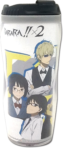 Durarara!!X2 - Group Tumbler, an officially licensed product in our Durarara!! Mugs & Tumblers department.
